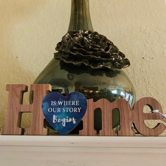 Home Is Where Our Story Begins House Sign - Picture 2 of 5
